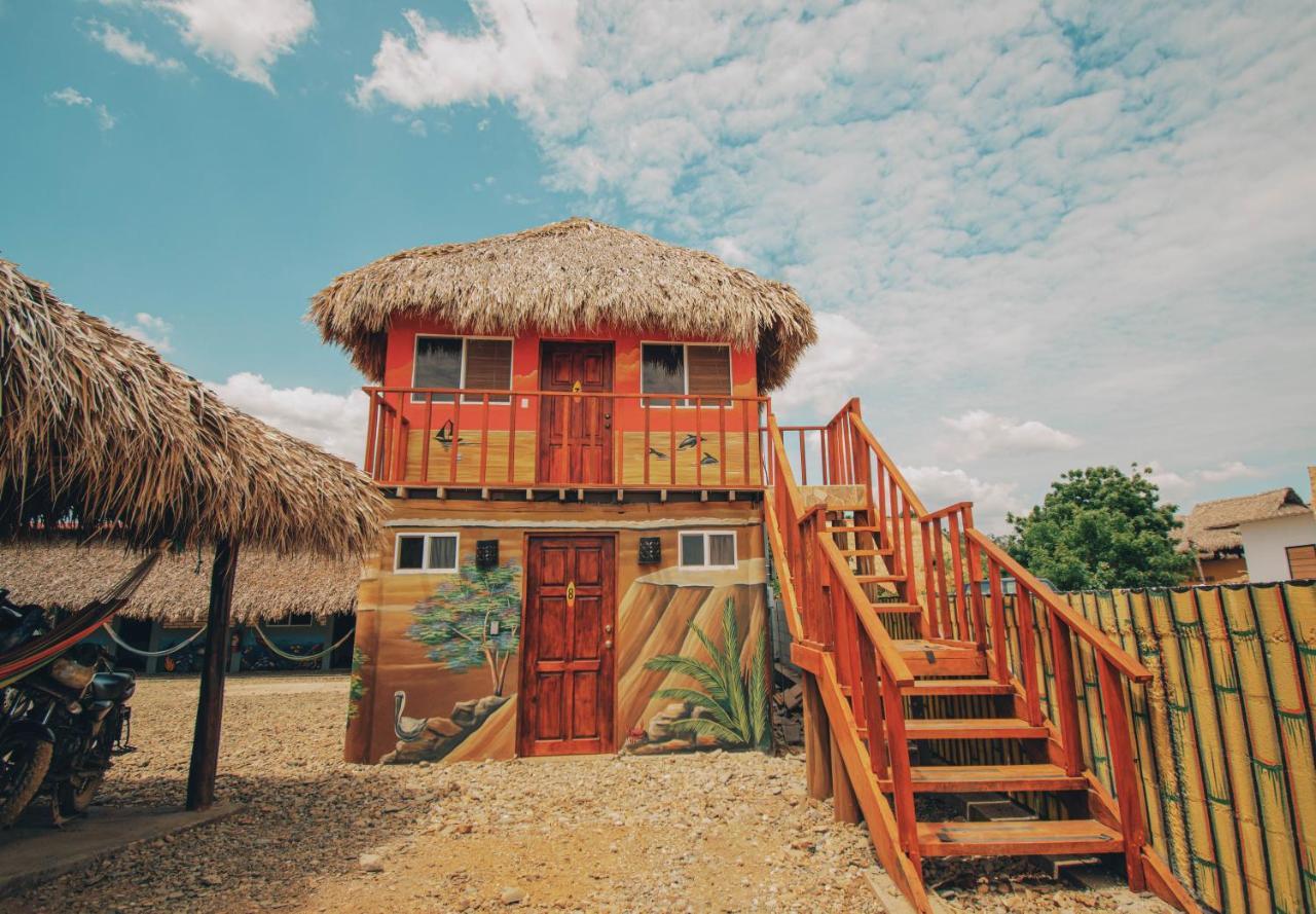 The Barrel Hostel Popoyo Kültér fotó